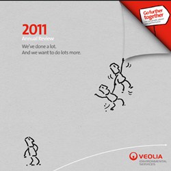 Veolia Go Further Together report looks at its performance in a number of areas throughout 2011
